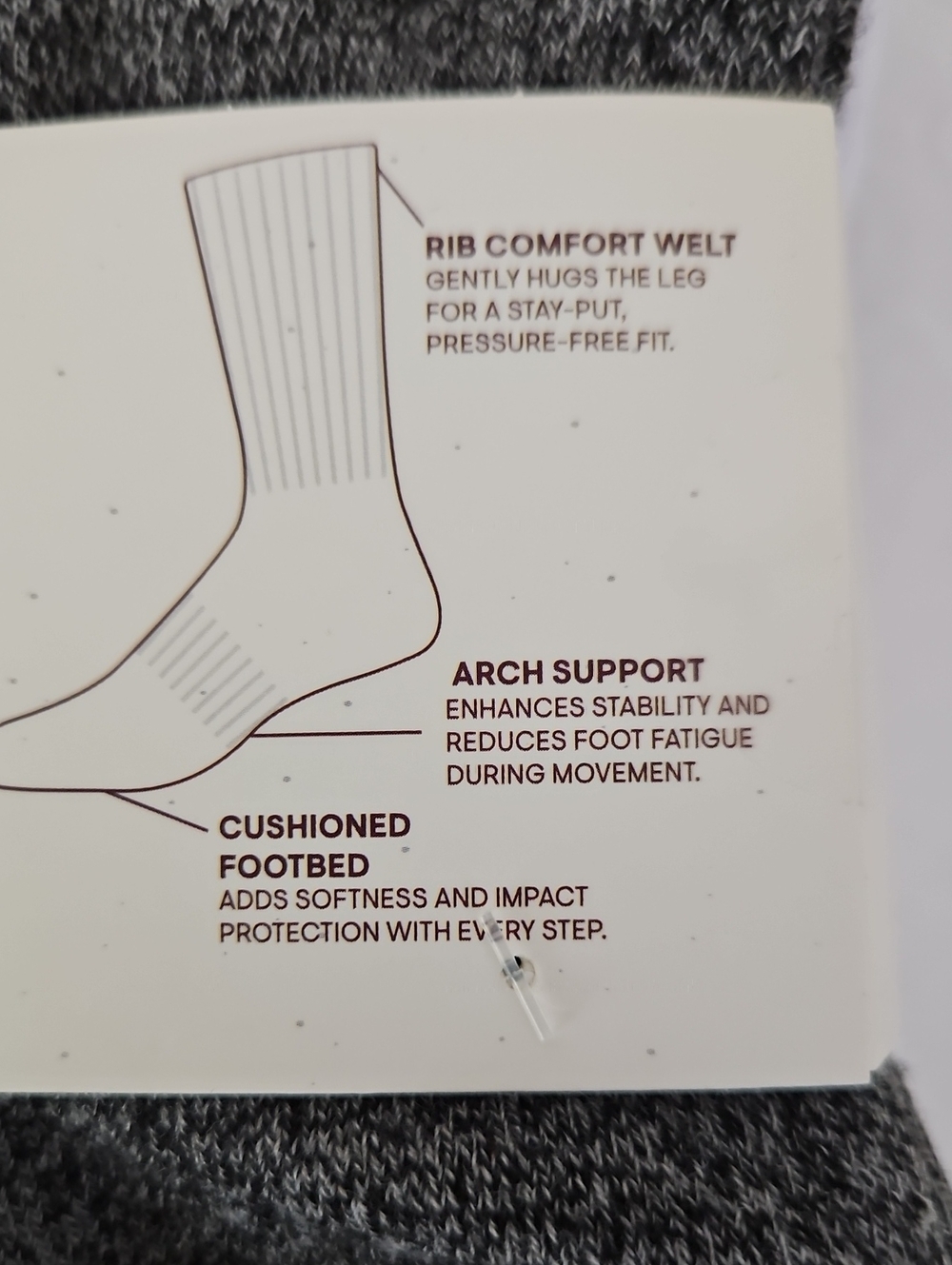Aeropostale NWT Men's 6pk Crew Socks - Picture 5 of 6
